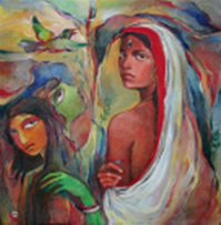 Saswati Chaudhuri indian artist