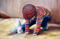 south african artist Elsabe Oehley
