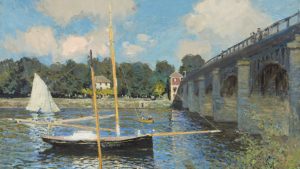 The Seine at Argenteuil - Claude Monet