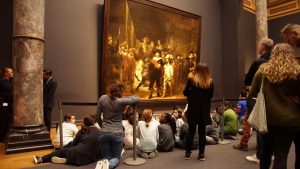 The Night Watch by Rembrandt in the Rijksmuseum 